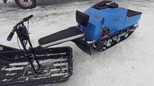 Обзор снегохода, первые впечатления от эксплуатации и некоторые доработки