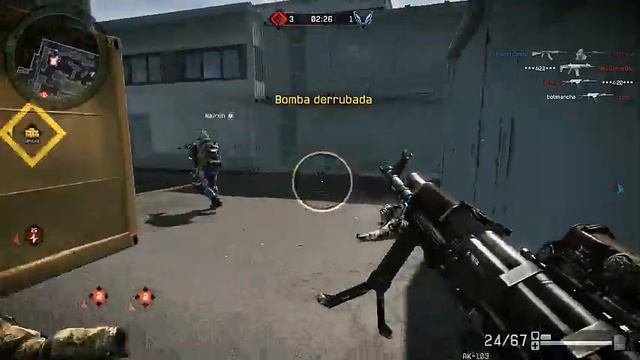 Warface- CF Extreme.e-Sport VS MTD.Gaming смотреть онлайн