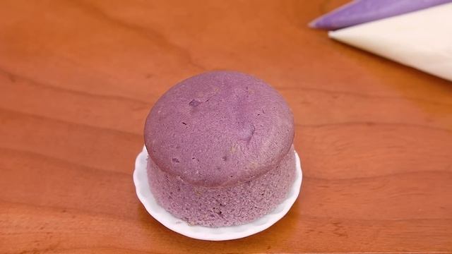 💜 Moist Miniature UBE Cake Decorating | Best Purple Yam Cake Design By Mini Cakes смотреть онлайн
