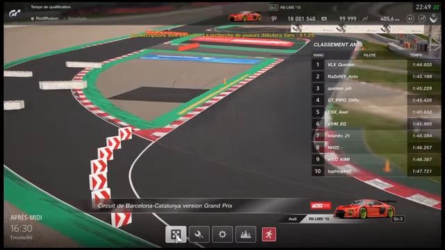 Gt sport Audi Gr 3 Barcelona смотреть онлайн
