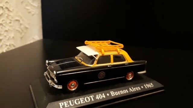 1.42 collection car PEUGEOT 404 RALLY TAXI museum смотреть онлайн