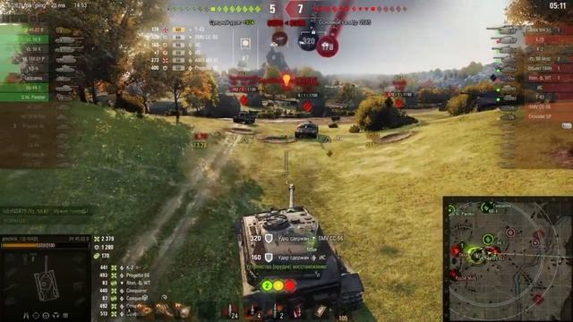 VK4502B. Карта Редшир. Мастер, Стальная стена, Основной калибр, 5 фрагов. смотреть онлайн