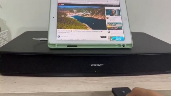 bose solo tv sound system speaker soundbar soundbase short review