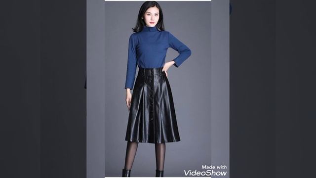 Long mini skirts ideas#2022 for women's and girl's amazing style of leather смотреть онлайн