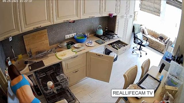 ANGELA'S KITCHEN WORKS - REALLIFECAM TV