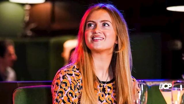 Maisie Smith Poses In Sheer Stockings And Minidress