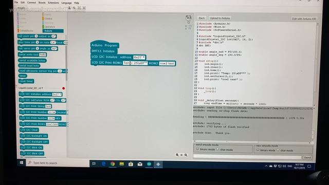 Smart Home Temperature & Humidity Reader; DHT11 + mBlock 3/Arduino (Apricot STEM Smart Home Kit) смотреть онлайн