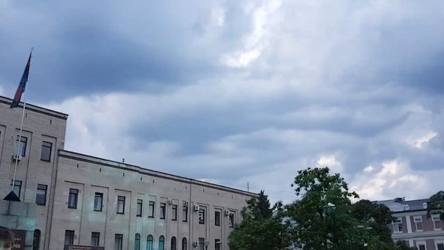 Під час пісні присвяченої загиблим в АТО, над Кропивницьким закружляв лелека смотреть онлайн