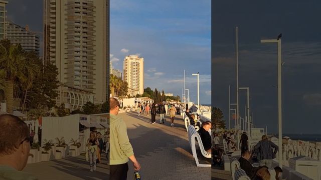 Сочи. Набережная. Пляж Маяк. смотреть онлайн