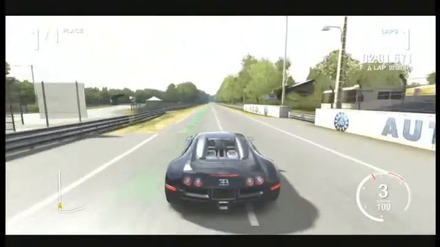 Forza Motorsports 4: Bugatti Veyron 16.4 Top Speed смотреть онлайн