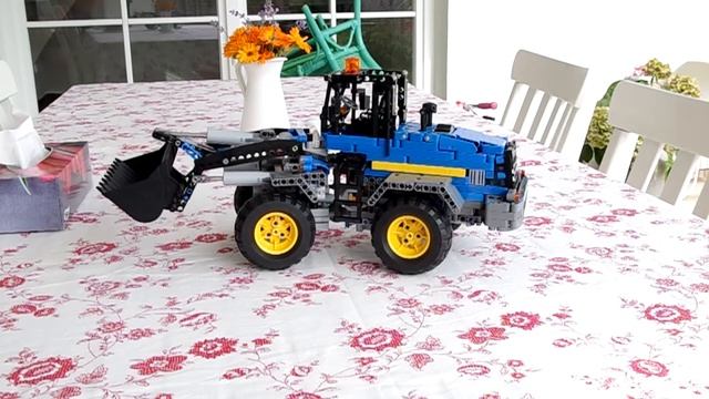 [MOC] LEGO Technic front loader w instructions смотреть онлайн