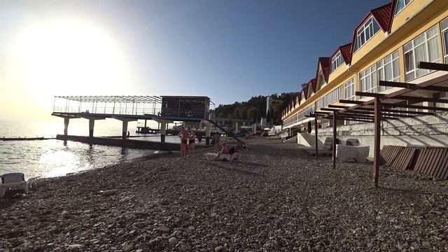 Сочи Хоста. Отличная погода. Рынок. Платановая улица. Пляжи .. смотреть онлайн