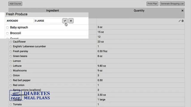 DMPs smart meal planner, shopping list features смотреть онлайн