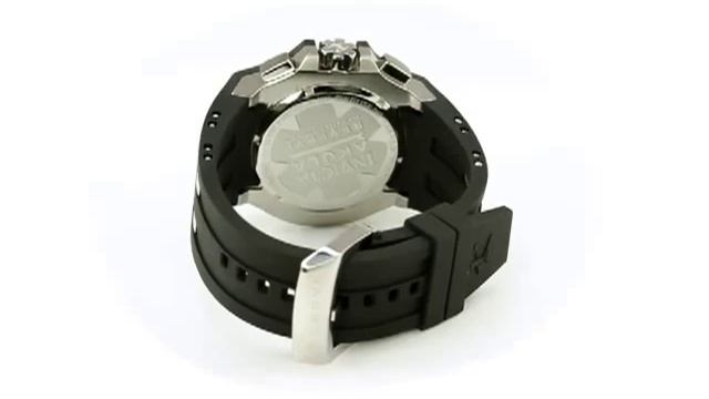 Brand New Invicta 0636 Black Silver Dial Akula Reserve Chronograph Men's Watch смотреть онлайн