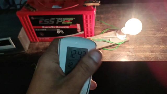 Tractor Battery Backup Live Load Testing // 200 वॉट लोड पर कितने घंटे चलेगी बैटरी смотреть онлайн