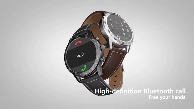Bluetooth Call Smart Watch Stainless Steel ECG Monitor Heart Rate Blood Oxygen Monitor смотреть онлайн