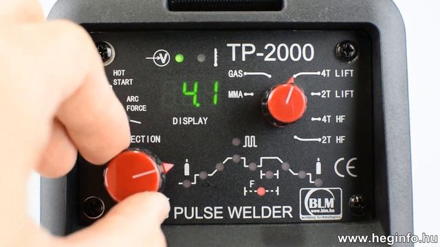BLM TP-2000 HF TIG DC inverteres hegesztőgép kicsomagolás video / unboxing welding machine смотреть онлайн