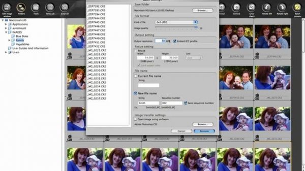 Canon Digital Photo Professional Tutorial - Batch processing (15/19)