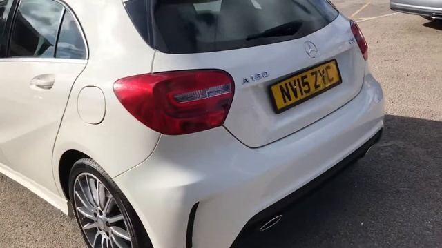 2015 Mercedes A180 AMG Sport смотреть онлайн