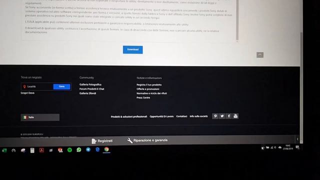 Sony DSX-A416BT Aggiornamento Firmware Procedura