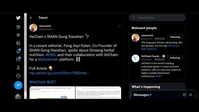 Coinbase Could Be A HIDDEN GEM! NEW VeChain Partnership VET Keeps ADDING Them Up! смотреть онлайн