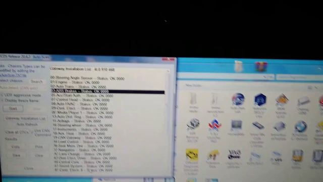 Audi Q7 incorrect coding fault in ABS module after damaged ECM replace смотреть онлайн