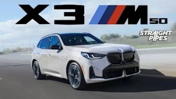 НОВЫЙ X3! Обзор BMW X3 M50 2025 года смотреть онлайн