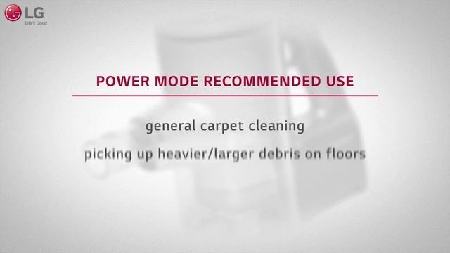 [LG Vacuums] Power Settings Operation - Stick Vacuum смотреть онлайн