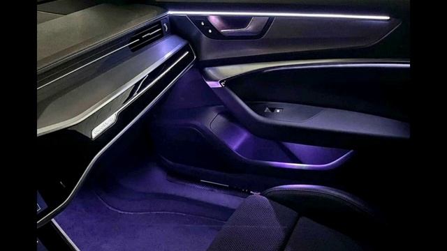 Comfortable contour lighting option AUDI A6C8 A7C8 Q8. AUDI-UPGAREDE.RU смотреть онлайн