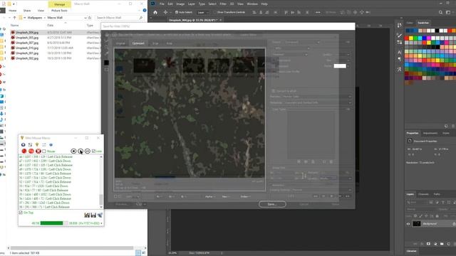 Automate Photoshop with Mini Mouse Macro смотреть онлайн