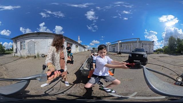 первое 360 видео