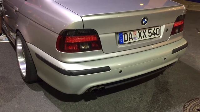 BMW e39 540i sound смотреть онлайн