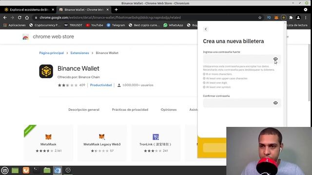 Como descargar y crear billetera Binance Smart Chain (como agregar token) смотреть онлайн
