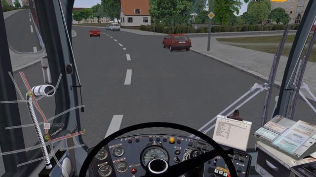 Omsi 2 Berlin Spandau Bus Company Simulator Emp ONDA Bus MB O305 смотреть онлайн