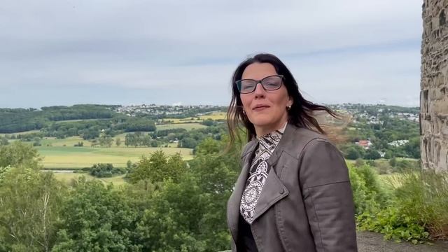 Off To The CASTLE In MINI DRESS, TIGHTS & HIGH HEELS | AMAZING VIEW ❤❤ | Kats Little World