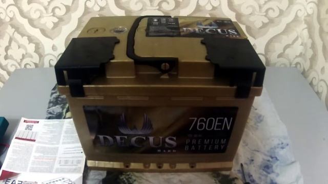 Купил новый аккумулятор DECUS 66 Ah 760 EN для Мицубиси Каризма смотреть онлайн