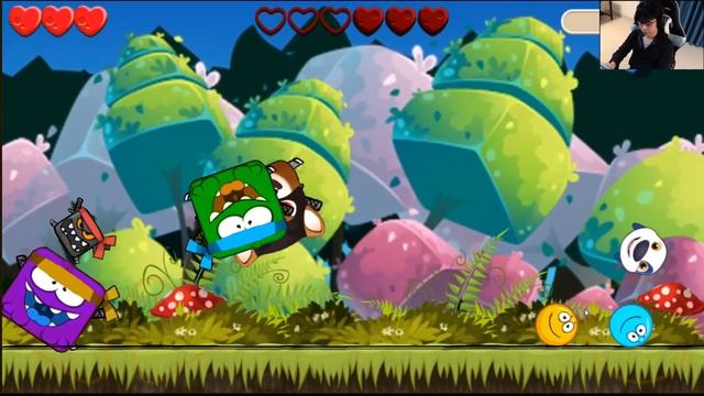 RED BALL 4 : (TALKING HANK + BLUE + YELLOW) BALL 'FUSION BATTLE' with (RACCOON+OM NOM) BOSS VOLUME смотреть онлайн