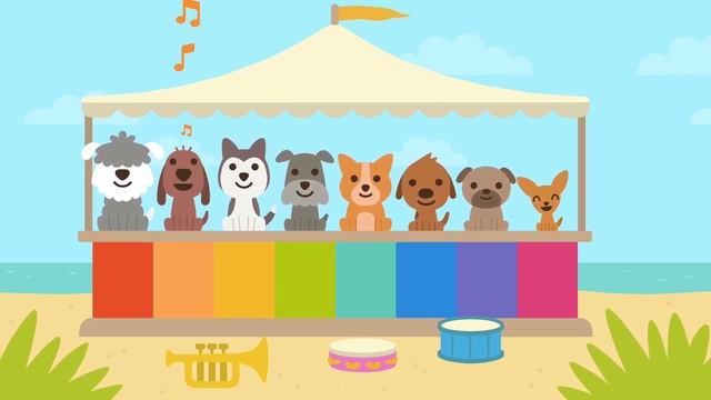 Sago Mini Puppy Daycare - Educational Games For Kids - Baby Games Videos смотреть онлайн