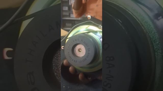 Aiwa 5' Woofer teting on 2 Tr amp смотреть онлайн