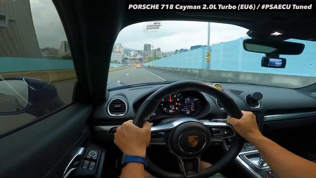 PORSCHE 718 Cayman 2.0L Turbo #EU6 / Launch Control / #PSAECU Tuned смотреть онлайн