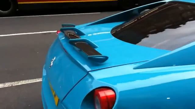 Ferrari 599 GTB Fiorano (Turquoise) LONDON смотреть онлайн