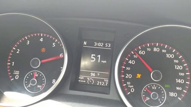 VW GTI Throttle Response смотреть онлайн