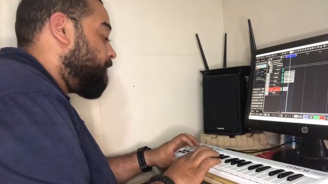 Amw 32 mini. Testando ritmo piseiro. смотреть онлайн