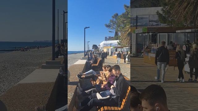 АДЛЕР. НАБЕРЕЖНАЯ. 25 МАРТА. смотреть онлайн