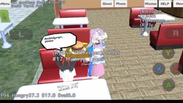 🌸Бургеры в sgs🌸/school girl simulator✨