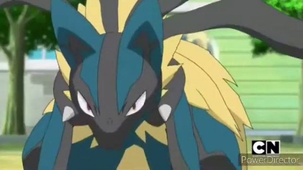 Pokemon XY S17 Korrina's Mega Lucario gone wild!!!