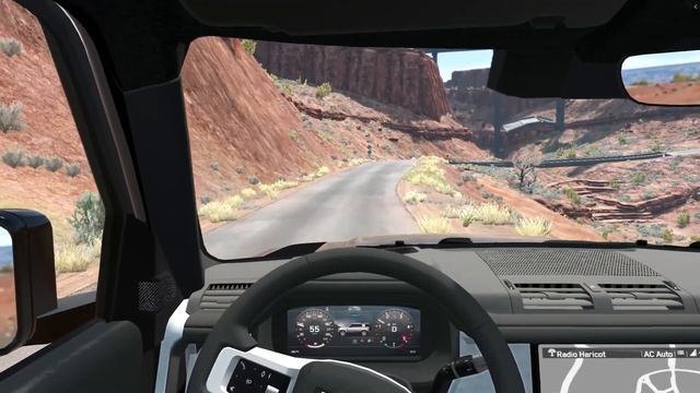 BeamNG drive, test Land Rover 2021 смотреть онлайн