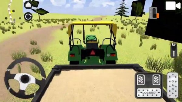 Indian Tractor Simulator #2 Real tractor games tractor video Traktor driving and parking Traktör