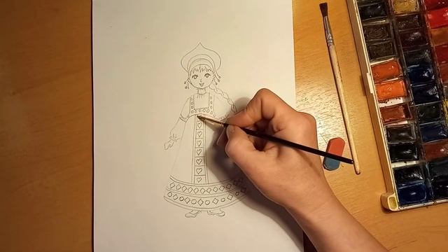 Русский народный костюм смотреть онлайн