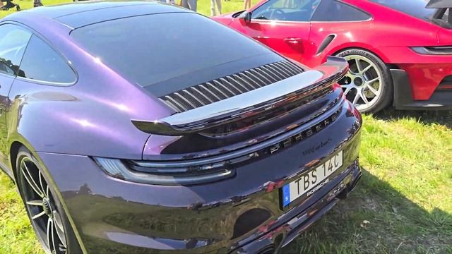 Porsche 992 Turbo S Viola Purple the best colour? смотреть онлайн
